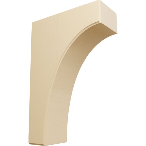 Ekena Millwork 3 1/2"W x 8"D x 12"H Clarksville Bracket, Maple BKTW04X08X12CVMA - main